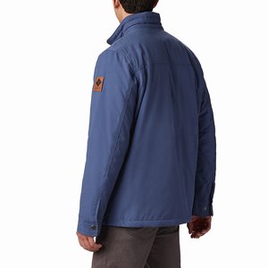 Columbia Wheeler Lodge™ Casual Insulated Jacka Herr Marinblå (SIPVO5071)